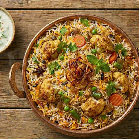 Illustration of Veg Biryani