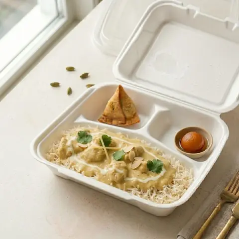Illustration of Chicken Korma Box