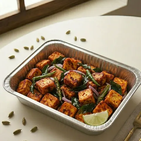 Illustration of Paneer 65 Platter