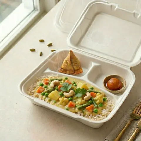 Illustration of Veg Korma Box
