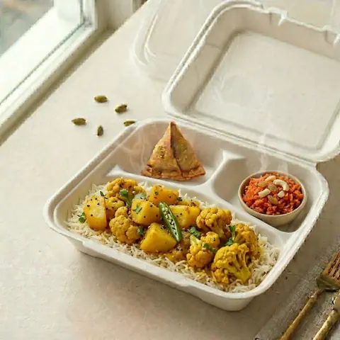 Illustration of Vegan Curry Box