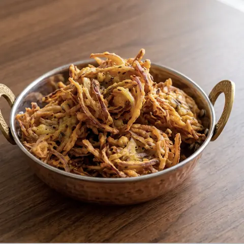 Illustration of Onion Bhajiya