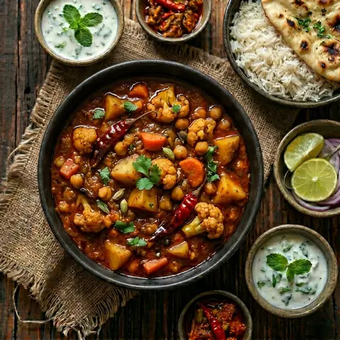 Illustration of Vegan Vindaloo
